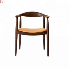 Fashion ox horn wooden wegner chair cow horn dining chair